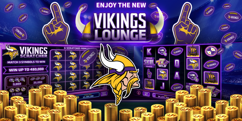Mystic Slots® Partners With Minnesota Vikings to Launch New Games
